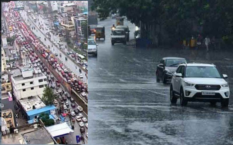 تلنگانہ میں طوفان کا اثر، معمولات زندگی متاثر، مزید بارش کی پیش گوئی